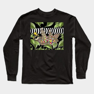 Sloth the King Long Sleeve T-Shirt